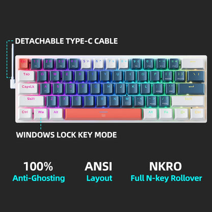 Gaming Keyboard RGB 61