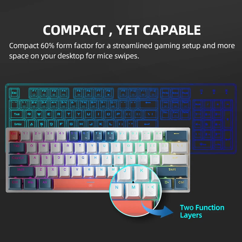 Gaming Keyboard RGB 61